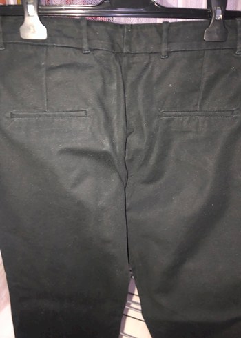 Kadın Siyah Kumaş Pantolon - Görsel 3