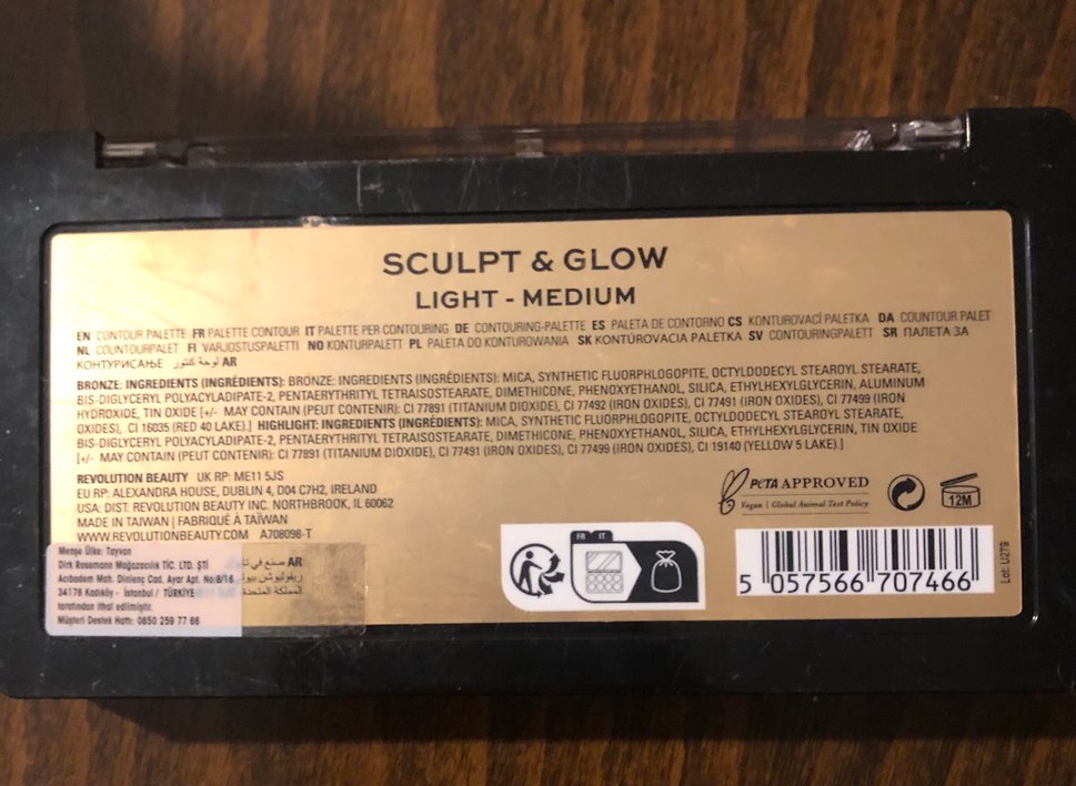 Revolution Pro Sculpt & Glow Kontür Paleti - Görsel 2