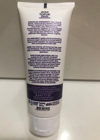 Homm Life Ayak Topuk Kremi 100 ml - Görsel 2