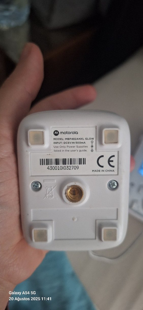 Beyaz Motorola Bebek Kamerası - Görsel 2