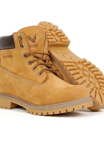 Bej Süet Erkek Outdoor Bağcıklı Bot - Görsel 3