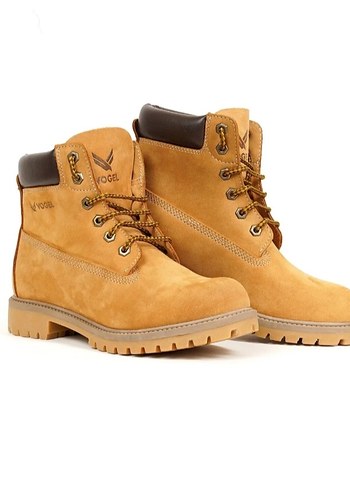 Bej Süet Bağcıklı Erkek Outdoor Bot - Görsel 3