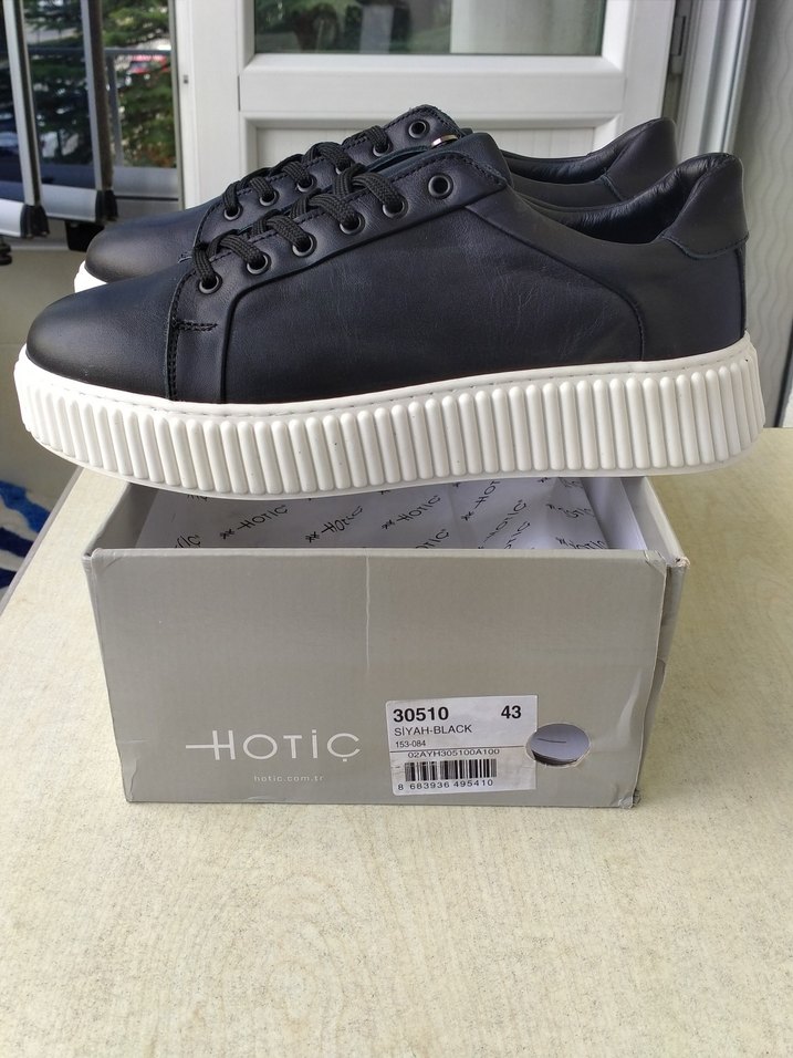 Hotiç Marka Deri Sneaker Ayakkabı — görsel 3/7