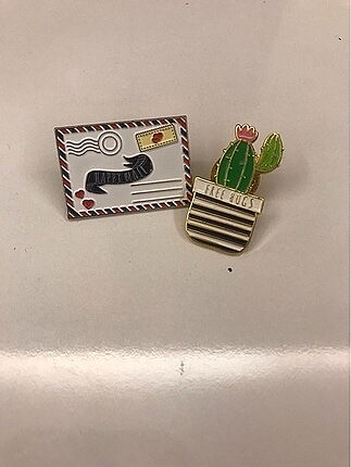 1 adet broş pin yaka iğnesi