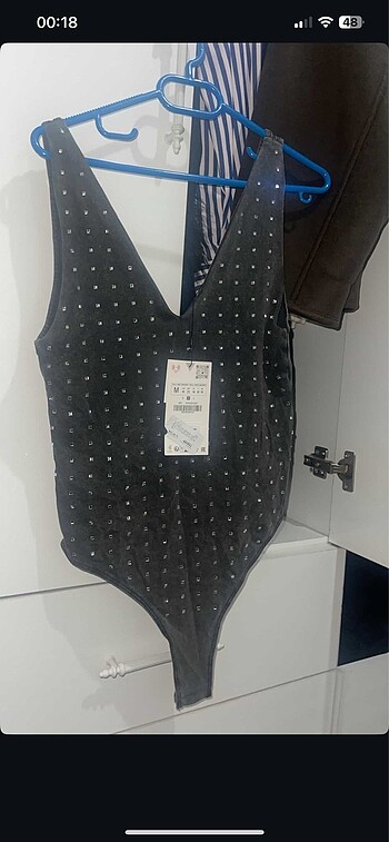 Zara Zara taşlı body