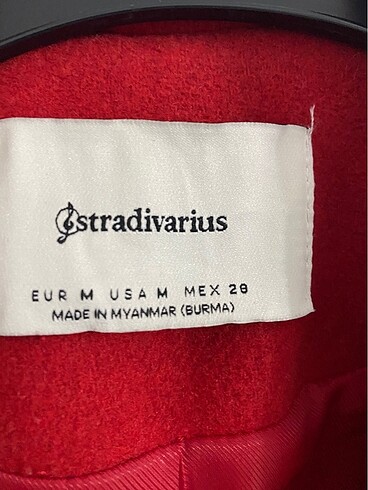 m Beden Stradivarius Kaban