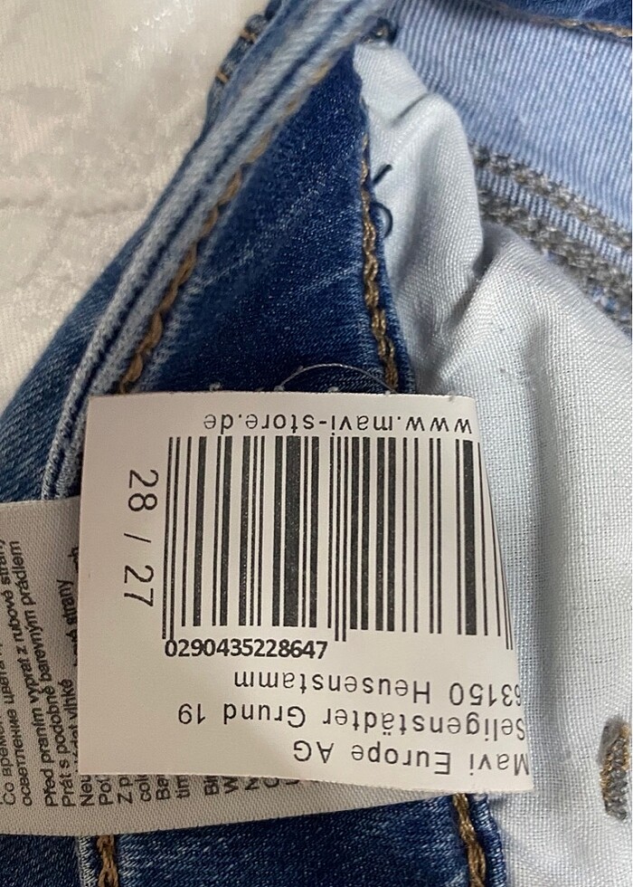 Mavi jean - Görsel 3