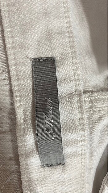 Mavi Jeans Beyaz kot şort