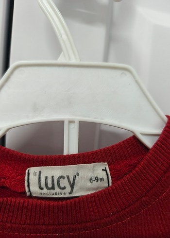 Kırmızı Baskılı Erkek Çocuk Sweatshirt takım - Görsel 4