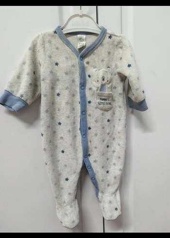 Gri Desenli Bebek Tulum - Görsel 2