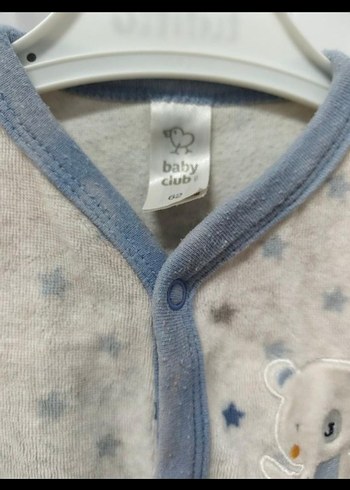 Gri Desenli Bebek Tulum - Görsel 4