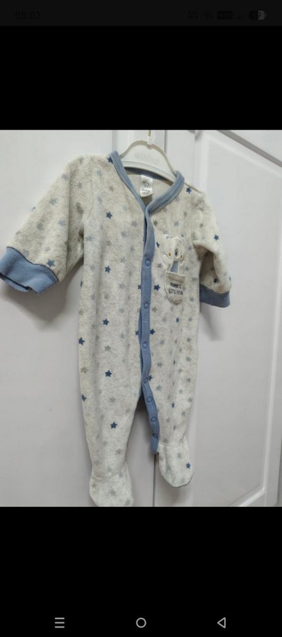 Gri Desenli Bebek Tulum - Görsel 5