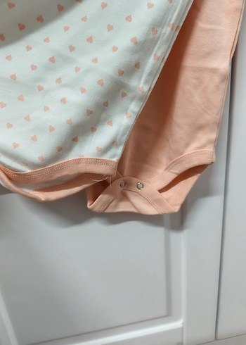 Bebek Kız Kısa Kollu Baskılı 2'li Body - Görsel 3