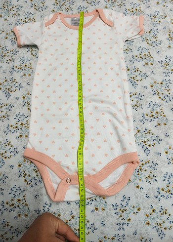 Bebek Kız Kısa Kollu Baskılı 2'li Body - Görsel 5