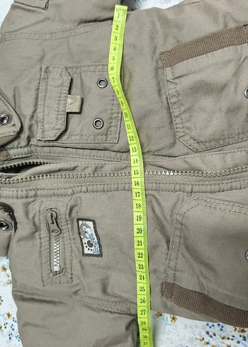 Kahverengi Erkek Çocuk Fermuarlı Ceket bebek mont - Görsel 5