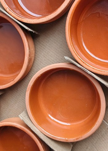 Koyu Kahverengi Seramik Yemek Kabı Seti - Görsel 3