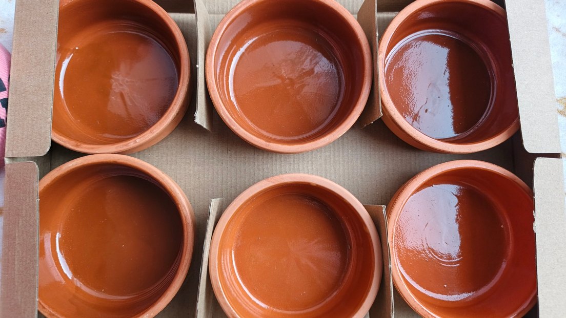 Koyu Kahverengi Seramik Yemek Kabı Seti - Görsel 4