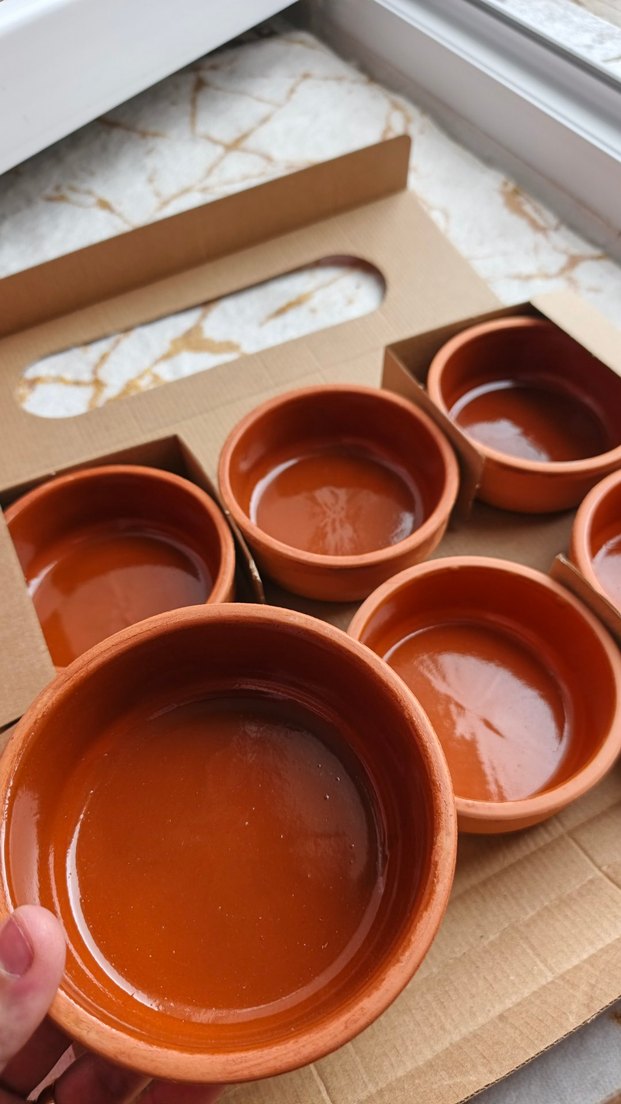 Koyu Kahverengi Seramik Yemek Kabı Seti - Görsel 5