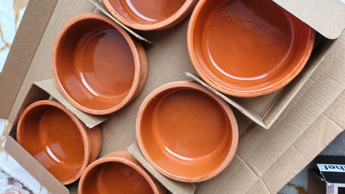 Koyu Kahverengi Seramik Yemek Kabı Seti - Görsel 3