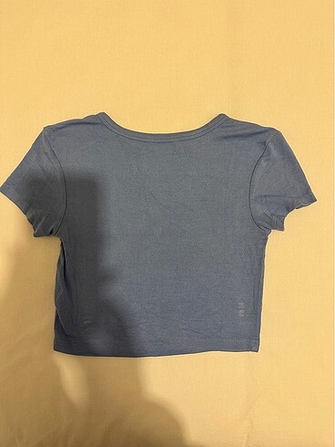 s Beden mavi Renk zara crop