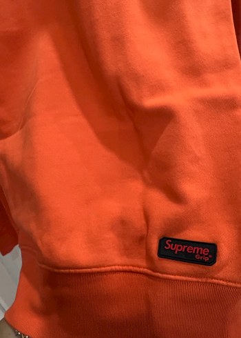 Supreme Supreme Kadın Turuncu Uzun Kollu Sweatshirt