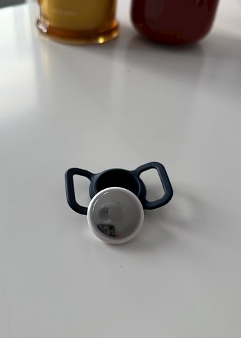 Airtag ve lacivert tasma tutucu - Görsel 2