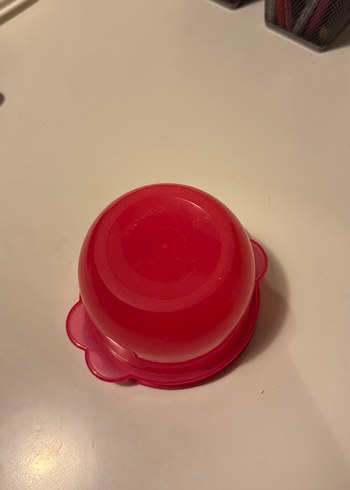 Pembe Tupperware Saklama Kabı - Görsel 3