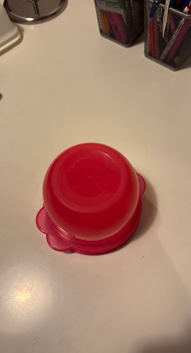 Pembe Tupperware Saklama Kabı - Görsel 3