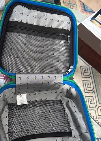 Gri Baskılı caps polo çanta - Görsel 5