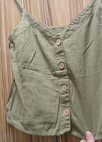 Zara Defacto crop bluz