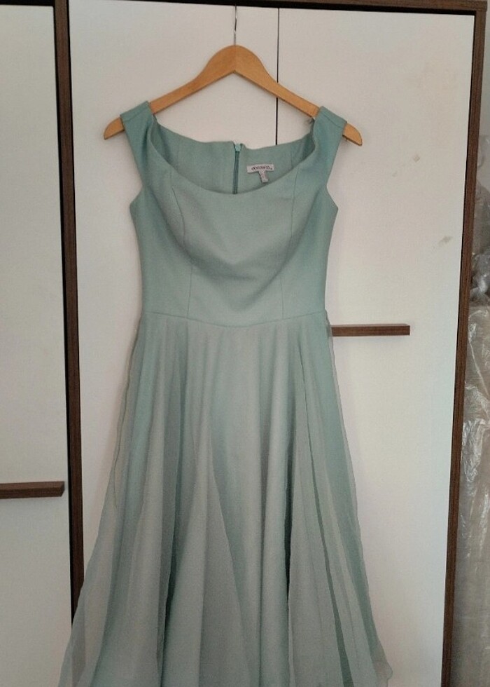 Su Yeşili Elbise - Görsel 2