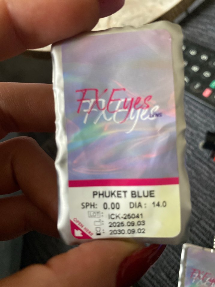 Mavi Gri Takma Kirpik PHUKET blue - Görsel 2