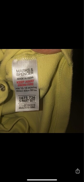 Marks & Spencer Çıtçıtlı üst