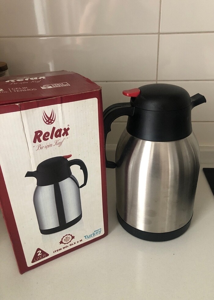 Relax Çelik termos - Görsel 3