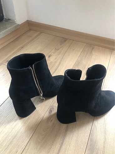 Stradivarius süet bot - Görsel 4