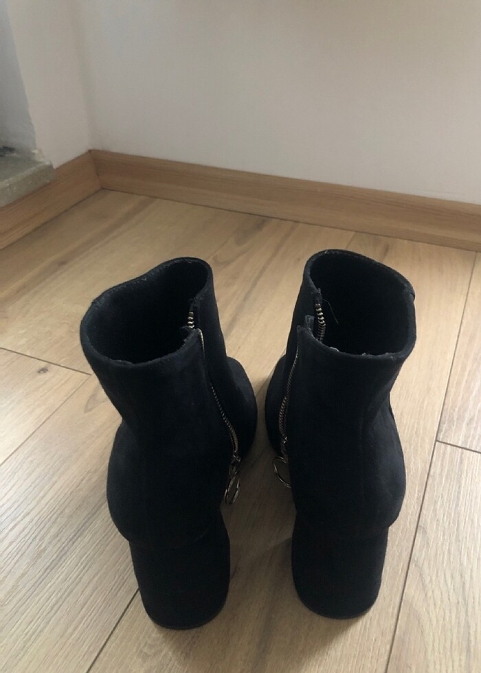 Stradivarius süet bot - Görsel 3