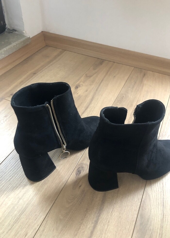 Stradivarius süet bot - Görsel 4