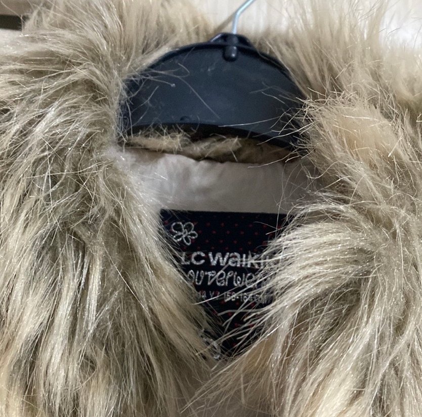 Bej Kadın Suni Kürk Detaylı Bohem Yelek - Görsel 4