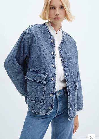 Mango Denim Ceket - Görsel 4