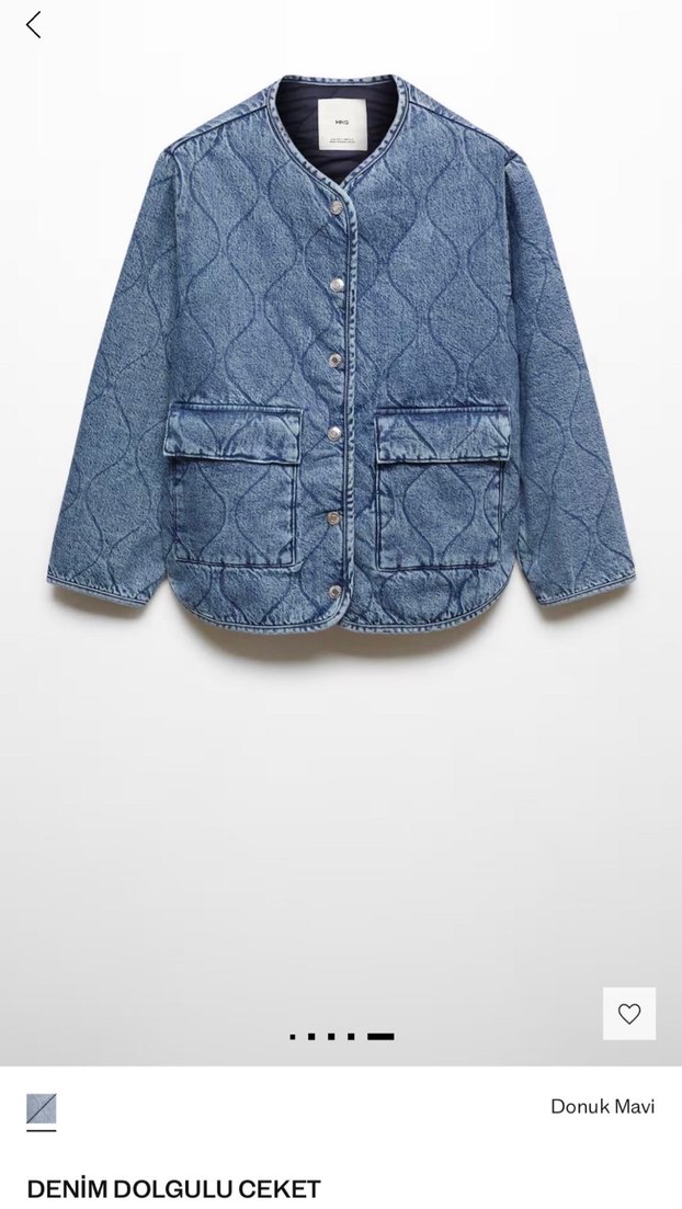 Mango Denim Ceket - Görsel 3