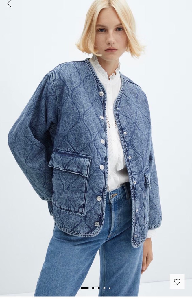 Mango Denim Ceket - Görsel 4