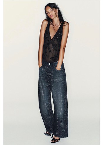 Zara Pullu Jean