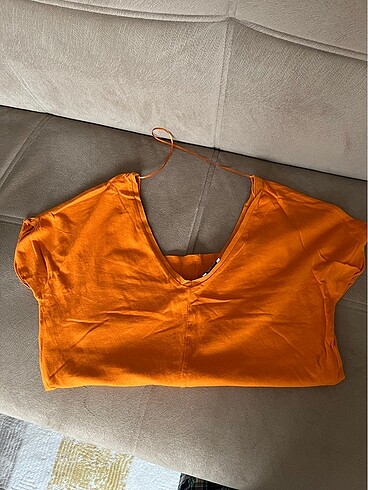 s Beden turuncu Renk Zara Tshirt