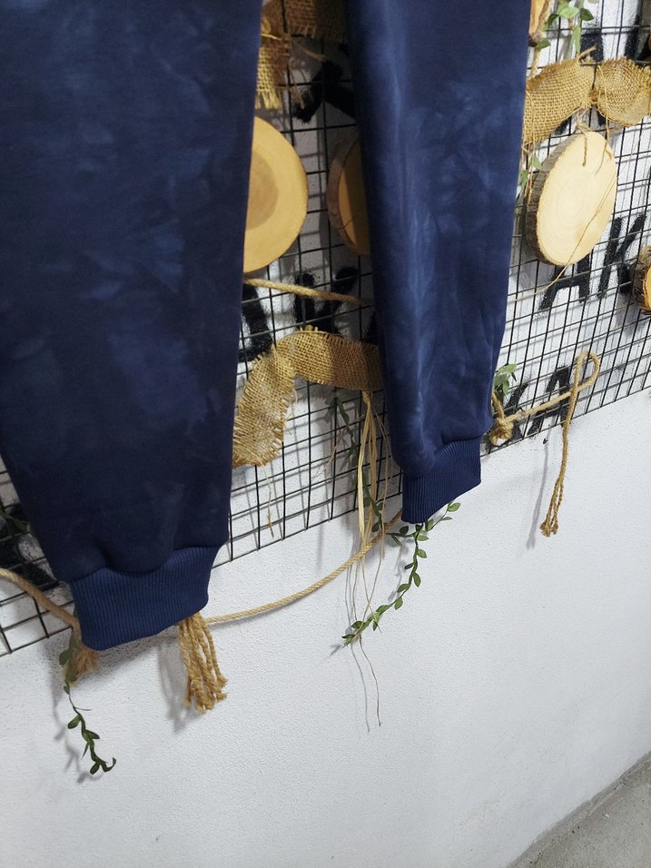 Lacivert batik desenli, #ERKEK #KIZ #KIŞLIK KALIN 3 iplik - Görsel 4