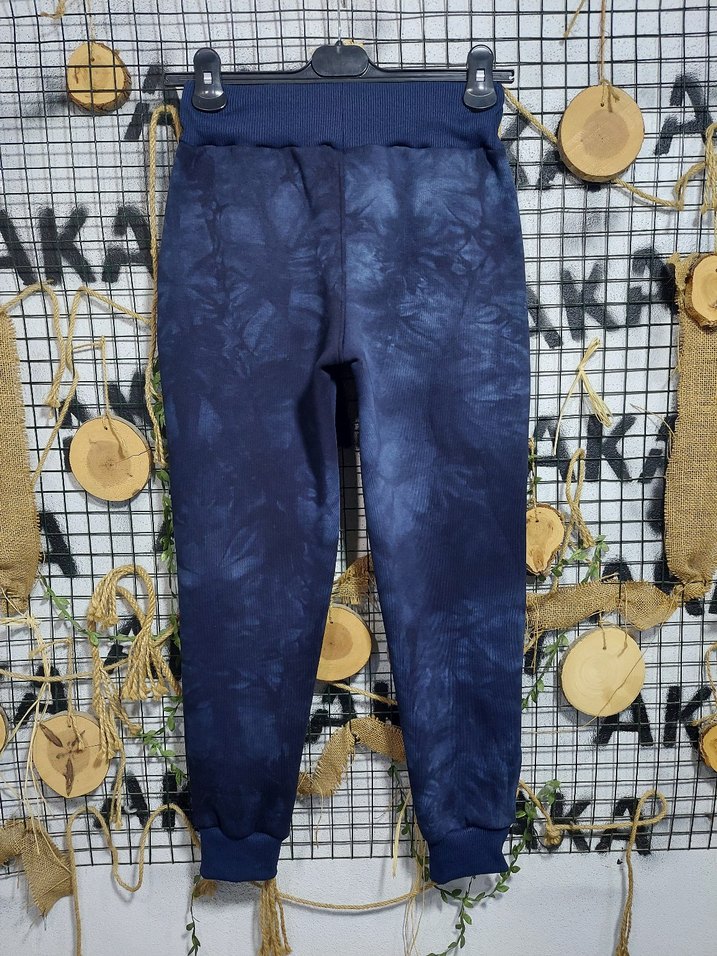 Lacivert batik desenli, #ERKEK #KIZ #KIŞLIK KALIN 3 iplik - Görsel 2