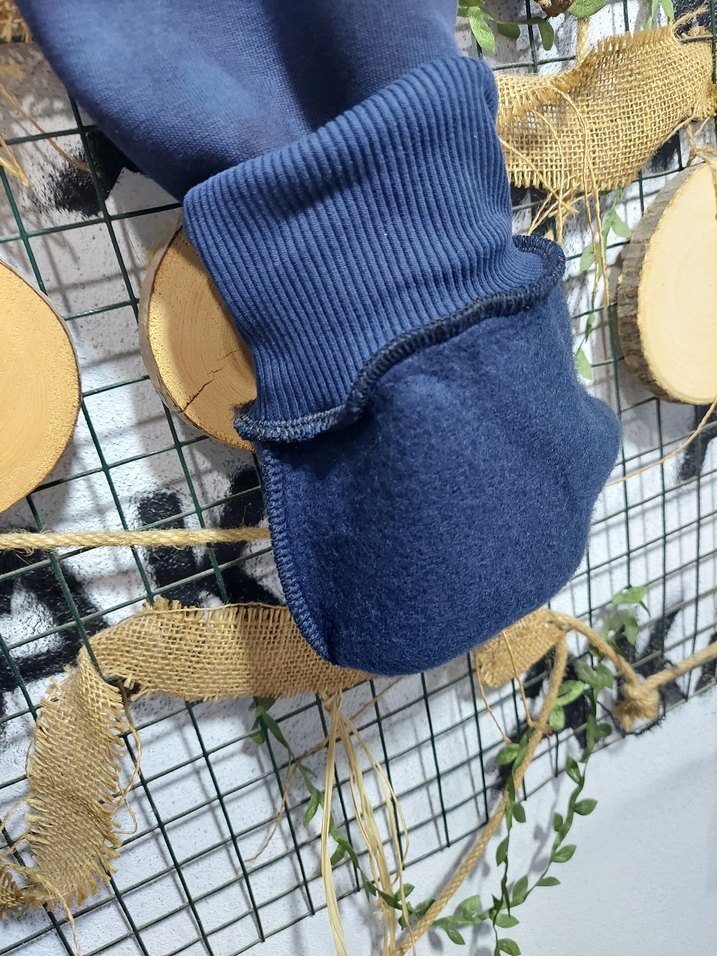 Lacivert batik desenli, #ERKEK #KIZ #KIŞLIK KALIN 3 iplik - Görsel 5