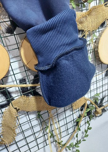 #ERKEK #KIZ #KIŞLIK KALIN 3 iplik ful şardonlu iç kısmı tüylü - Görsel 5