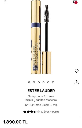 Estee lauder extreme black maskara