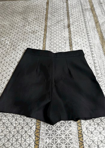 Siyah Pilili Şort Etek - Görsel 2