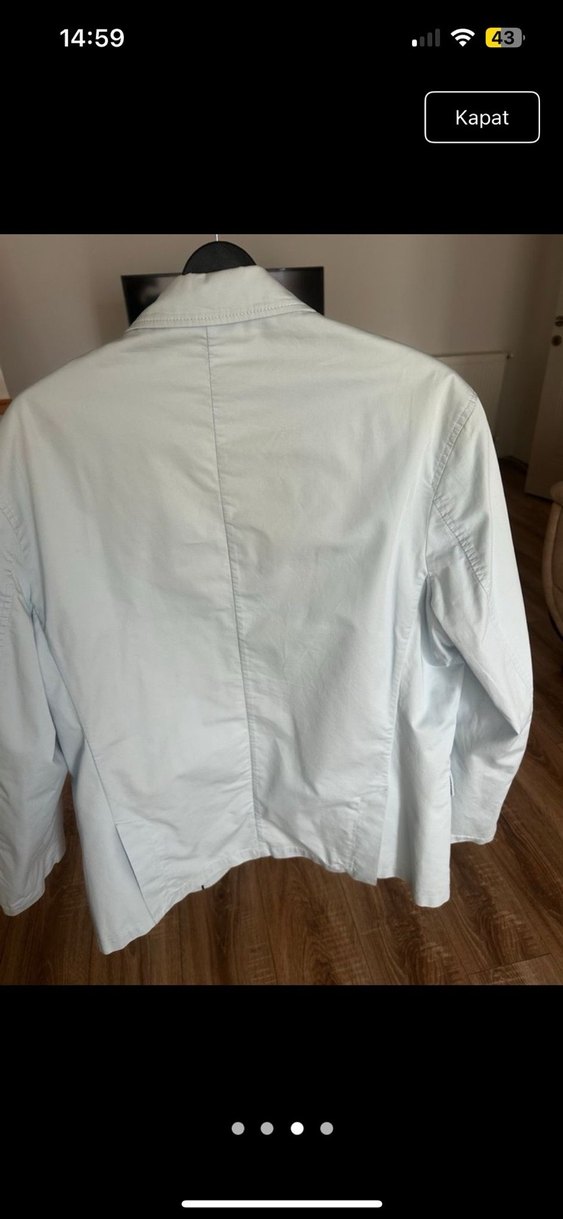 Kiğilı erkek blazer ceket - Görsel 3